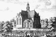 de Noorderkerk in de 17e eeuw